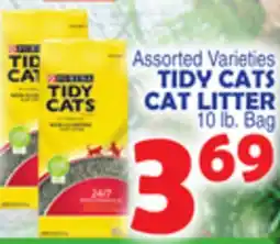 Bravo Supermarkets TIDY CATS CAT LITTER offer