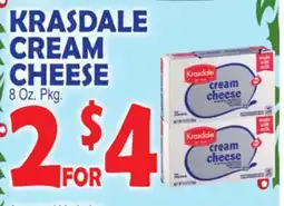 Bravo Supermarkets KRASDALE CREAM CHEESE offer