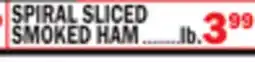 Bravo Supermarkets SPIRAL SLICED SMOKED HAM offer