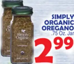 Bravo Supermarkets SIMPLY ORGANIC OREGANO offer