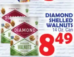 Bravo Supermarkets DIAMOND SHELLED WALNUTS offer