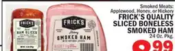 Bravo Supermarkets FRICK'S QUALITY SLICED BONELESS SMOKED HAM offer