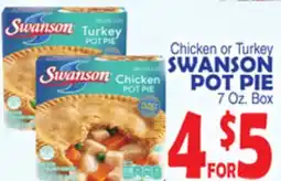 Bravo Supermarkets SWANSON POT PIE offer