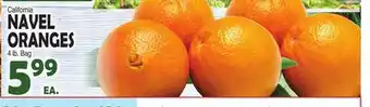 Bravo Supermarkets NAVEL ORANGES offer