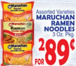Bravo Supermarkets MARUCHAN RAMEN NOODLES offer