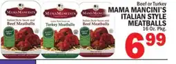Bravo Supermarkets MAMA MANCINI'S ITALIAN STYLE MEATBALLS offer