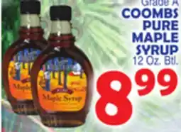 Bravo Supermarkets COOMBS PURE MAPLE SYRUP offer
