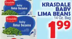 Bravo Supermarkets KRASDALE BABY LIMA BEANS offer