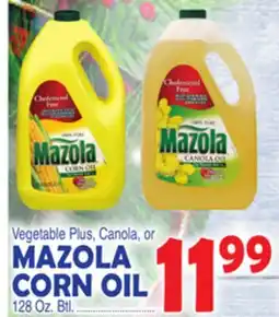 Bravo Supermarkets MAZOLA CORN OIL offer