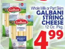Bravo Supermarkets GALBANI STRING CHEESE offer