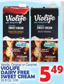 Bravo Supermarkets VIOLIFE DAIRY FREE SWEET CREAM offer