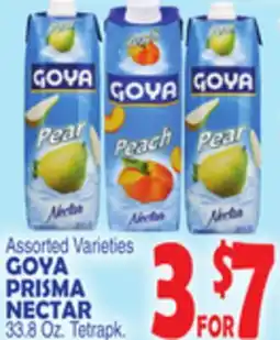 Bravo Supermarkets GOYA PRISMA NECTAR offer