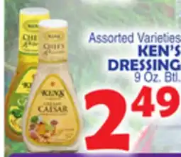 Bravo Supermarkets KEN'S DRESSING offer