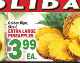 Bravo Supermarkets EXTRA LARGE PINEAPPLES offer