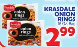 Bravo Supermarkets KRASDALE ONION RINGS offer