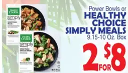 Bravo Supermarkets HEALTHY CHOICE SIMPLY MEALS offer
