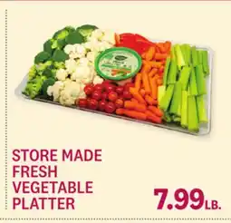 Kings Food Markets STORE MADE FRESH VEGETABLE PLATTER offer