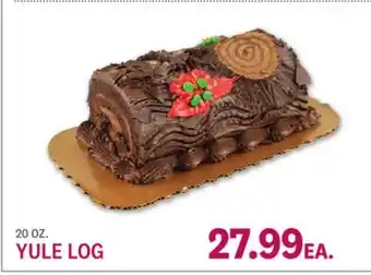 Kings Food Markets YULE LOG offer