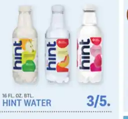 Kings Food Markets HINT WATER offer