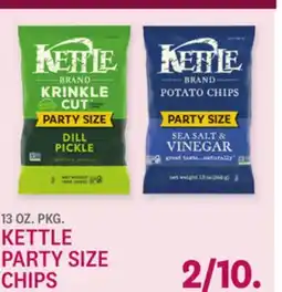 Kings Food Markets KETTLE PARTY SIZE CHIPS offer