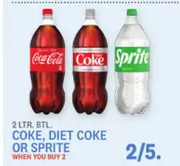 Kings Food Markets COKE, DIET COKE OR SPRITE offer
