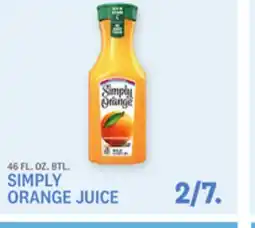 Kings Food Markets SIMPLY ORANGE JUICE offer