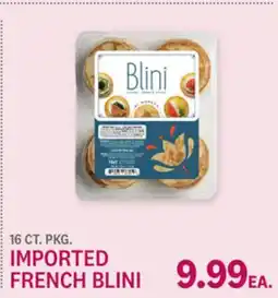 Kings Food Markets IMPORTED FRENCH BLINI offer