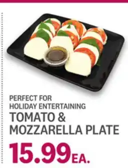 Kings Food Markets TOMATO & MOZZARELLA PLATE offer