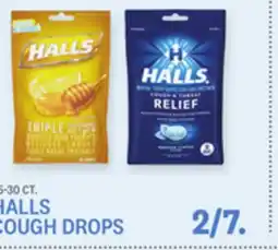 Kings Food Markets HALLS COUGH DROPS offer