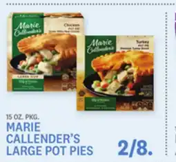 Kings Food Markets MARIE CALLENDER'S LARGE POT PIES offer