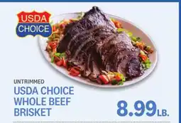 Kings Food Markets USDA CHOICE WHOLE BEEF BRISKET offer