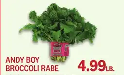 Kings Food Markets ANDY BOY BROCCOLI RABE offer