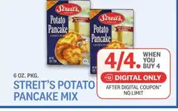 Kings Food Markets STREIT'S POTATO PANCAKE MIX offer