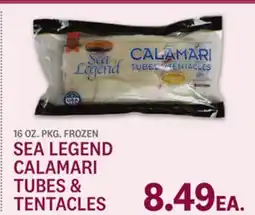 Kings Food Markets SEA LEGEND CALAMARI TUBES & TENTACLES offer