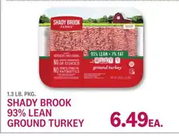 Kings Food Markets SHADY BROOK 93% LEAN GROUND TURKEY offer