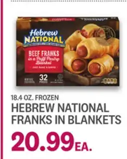 Kings Food Markets HEBREW NATIONAL FRANKS IN BLANKETS offer