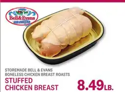 Kings Food Markets STOREMADE BELL & EVANS BONELESS CHICKEN BREAST ROASTS STUFFED CHICKEN BREAST offer
