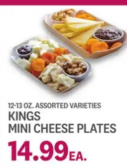 Kings Food Markets KINGS MINI CHEESE PLATES offer