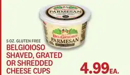 Kings Food Markets BELGIOIOSO SHAVED, GRATED OR SHREDDED CHEESE CUPS offer