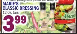 C Town MARIE'S CLASSIC DRESSING 12 Oz. Jars offer