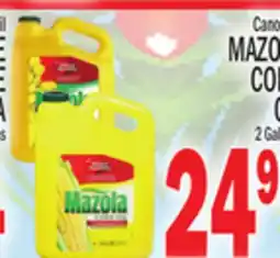 C Town MAZOLA CORN OIL offer
