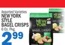 C Town NEW YORK STYLE BAGEL CRISPS offer