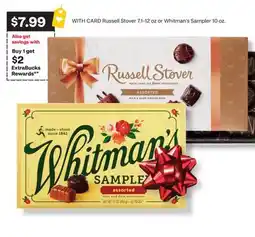 CVS Russell Stover 7.1-12 oz or Whitman's Sampler 10 oz offer