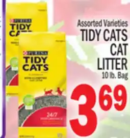 C Town TIDY CATS CAT LITTER offer