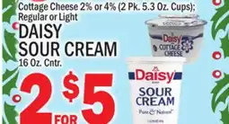C Town DAISY SOUR CREAM 16 Oz. Cntr offer