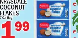 C Town KRASDALE COCONUT FLAKES offer