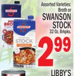 C Town SWANSON STOCK offer