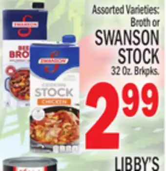 C Town SWANSON STOCK offer