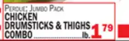 C Town PERDUE CHICKEN DRUMSTICKS & THIGHS COMBO offer