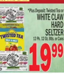 C Town WHITE CLAW HARD SELTZER offer